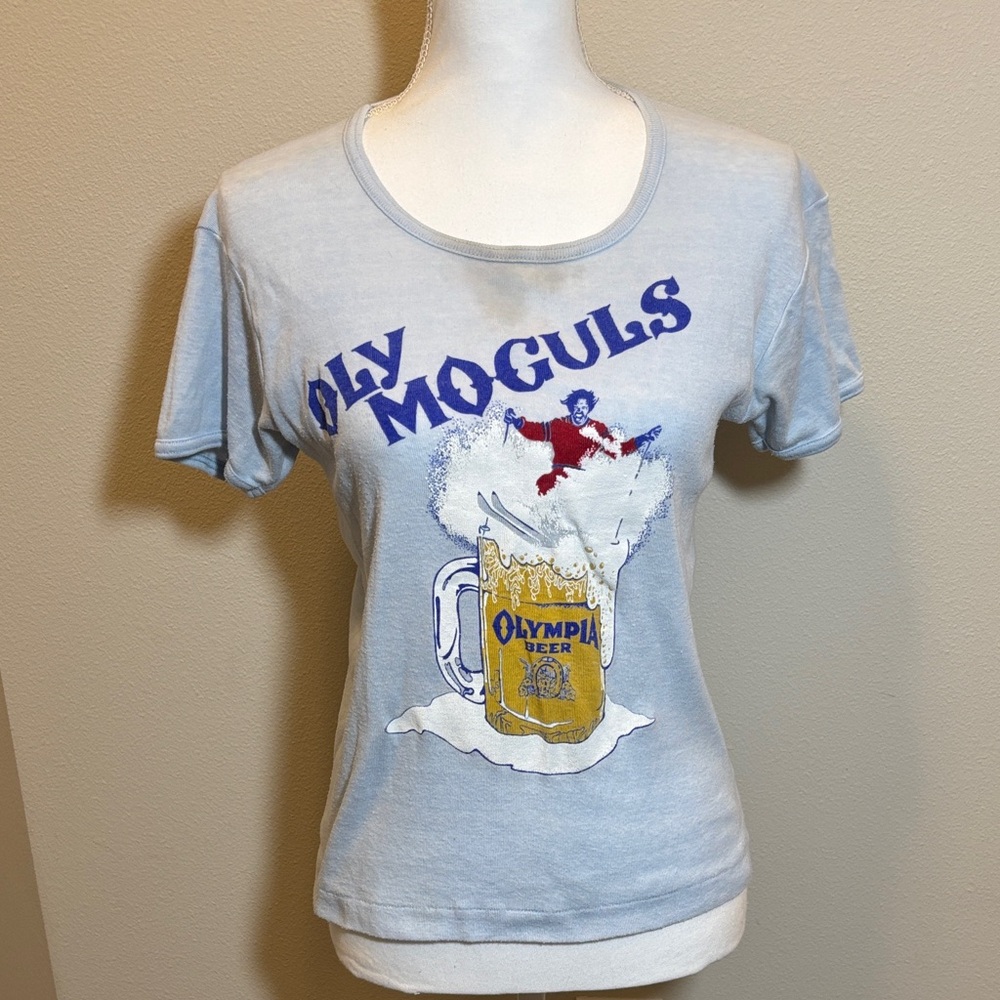 Vintage Olympia Beer Ski Moguls Women’s Top